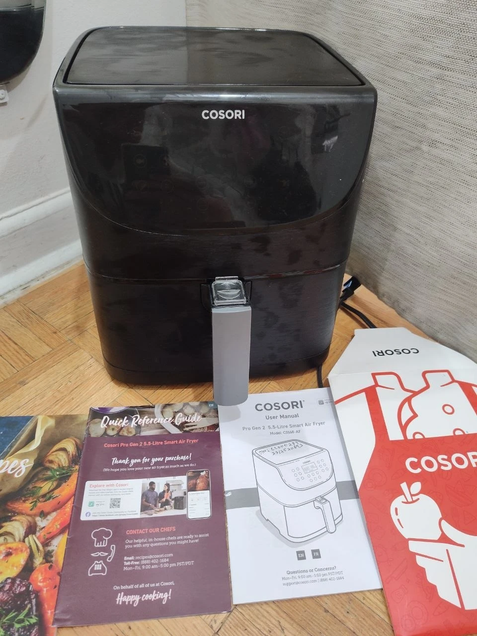 COSORI Pro Gen 2 Air Fryer 5.8QT, Upgraded Version with 13 One - photo 2
