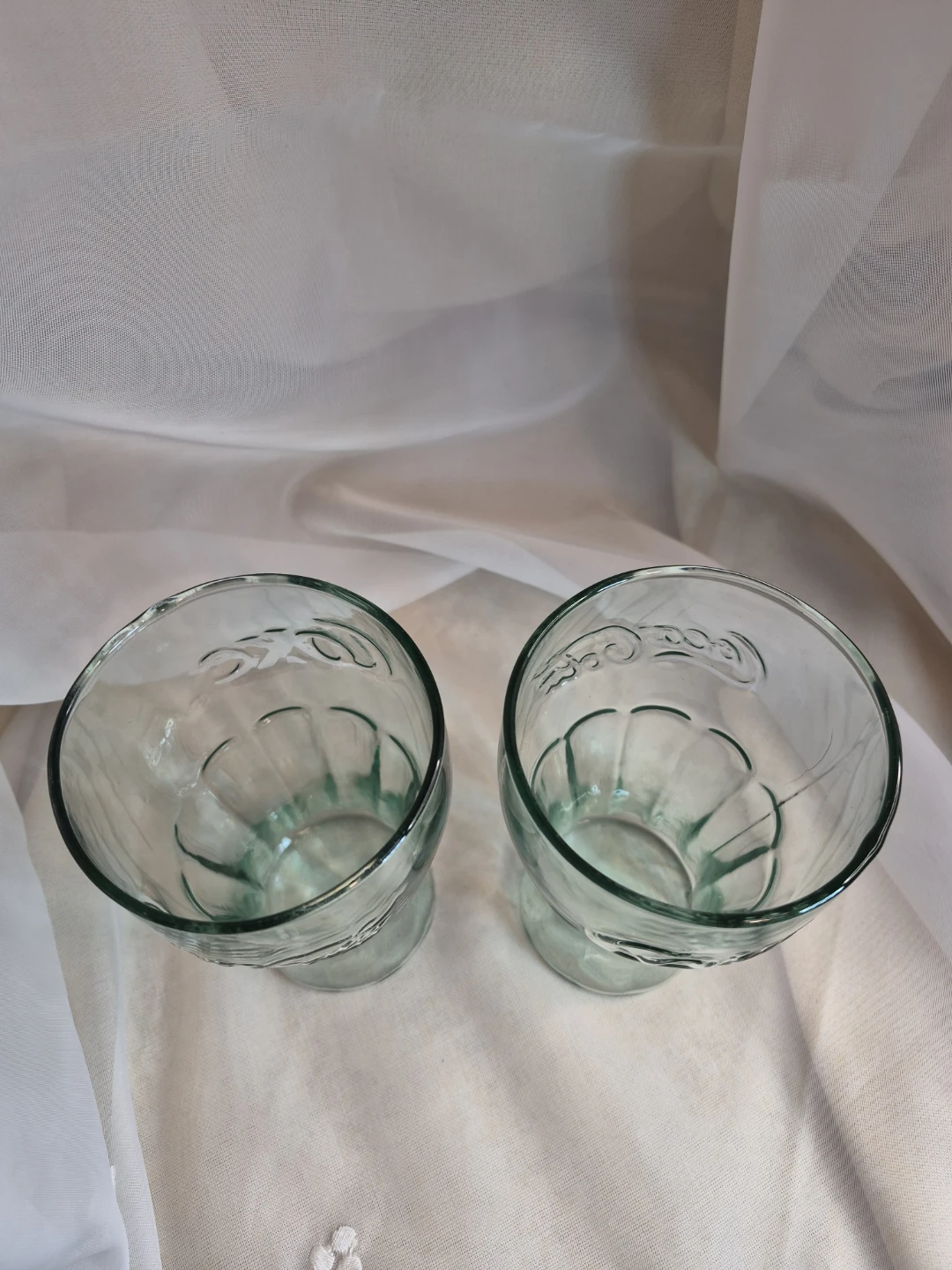 Pair of 6" x 3 1/4" Coca-Cola Glasses Coke Glasses - photo 5