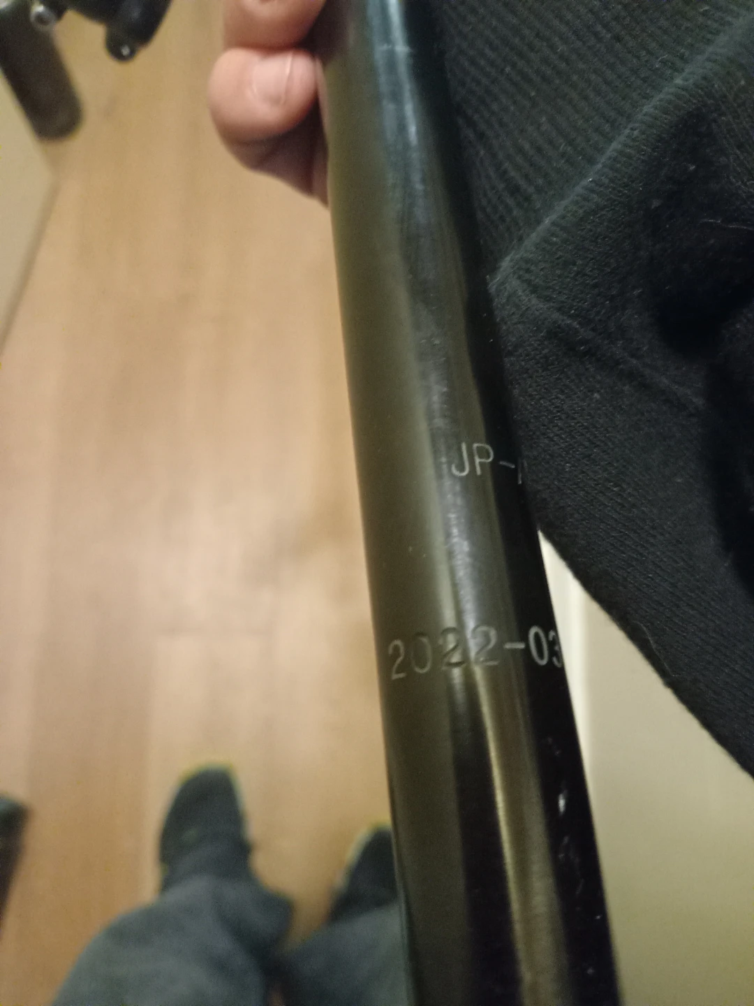 Black Bicycle Handlebars and Stem - photo 3