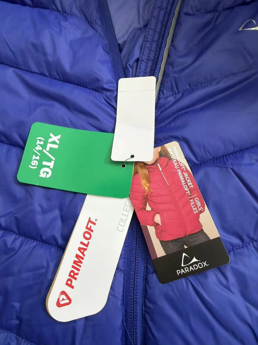 Brand new Paradox Girls' Primaloft Puffer Jacket XL (14/16) - photo 3
