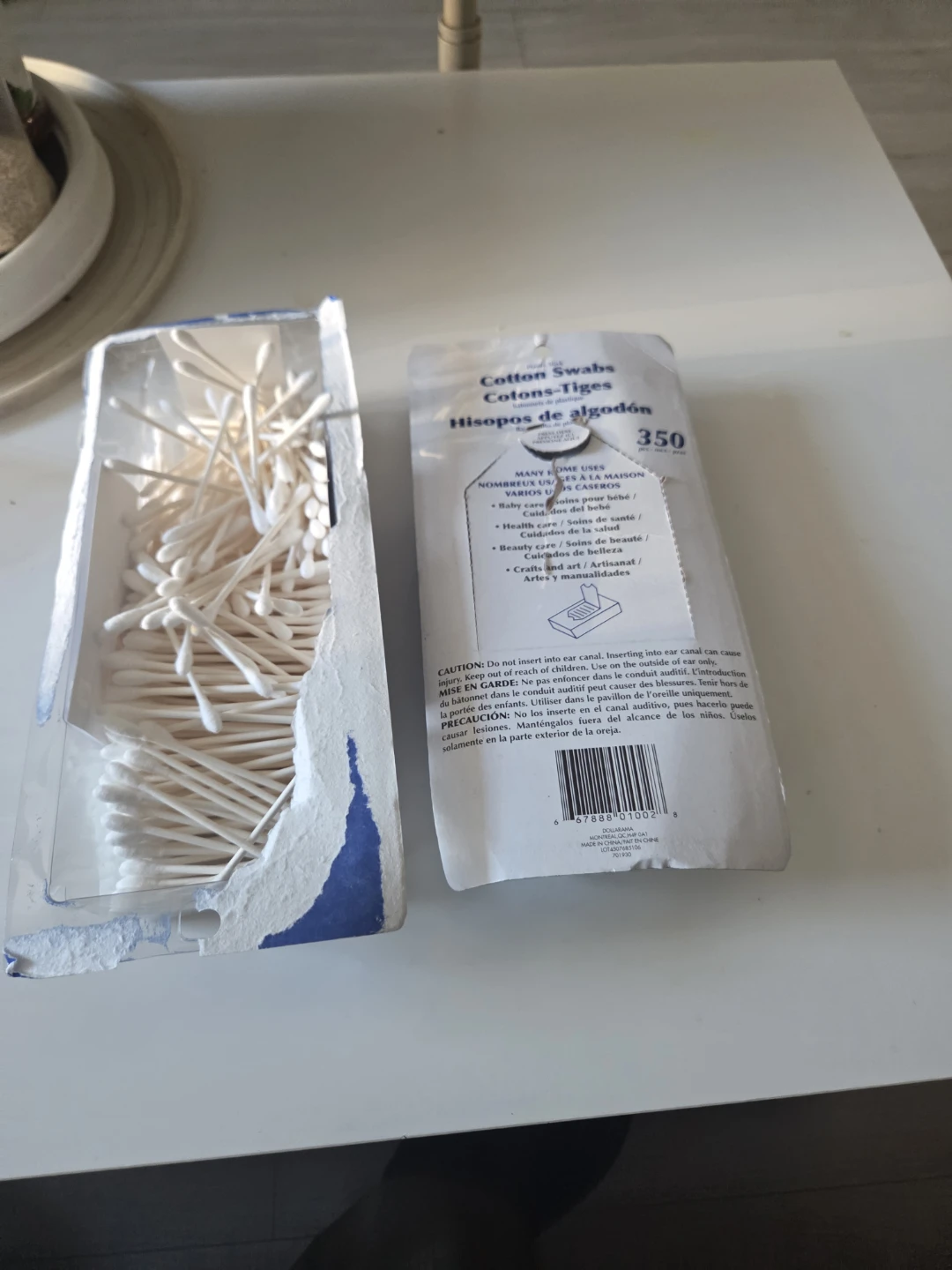 Softswabs Cotton Swabs 350 Count