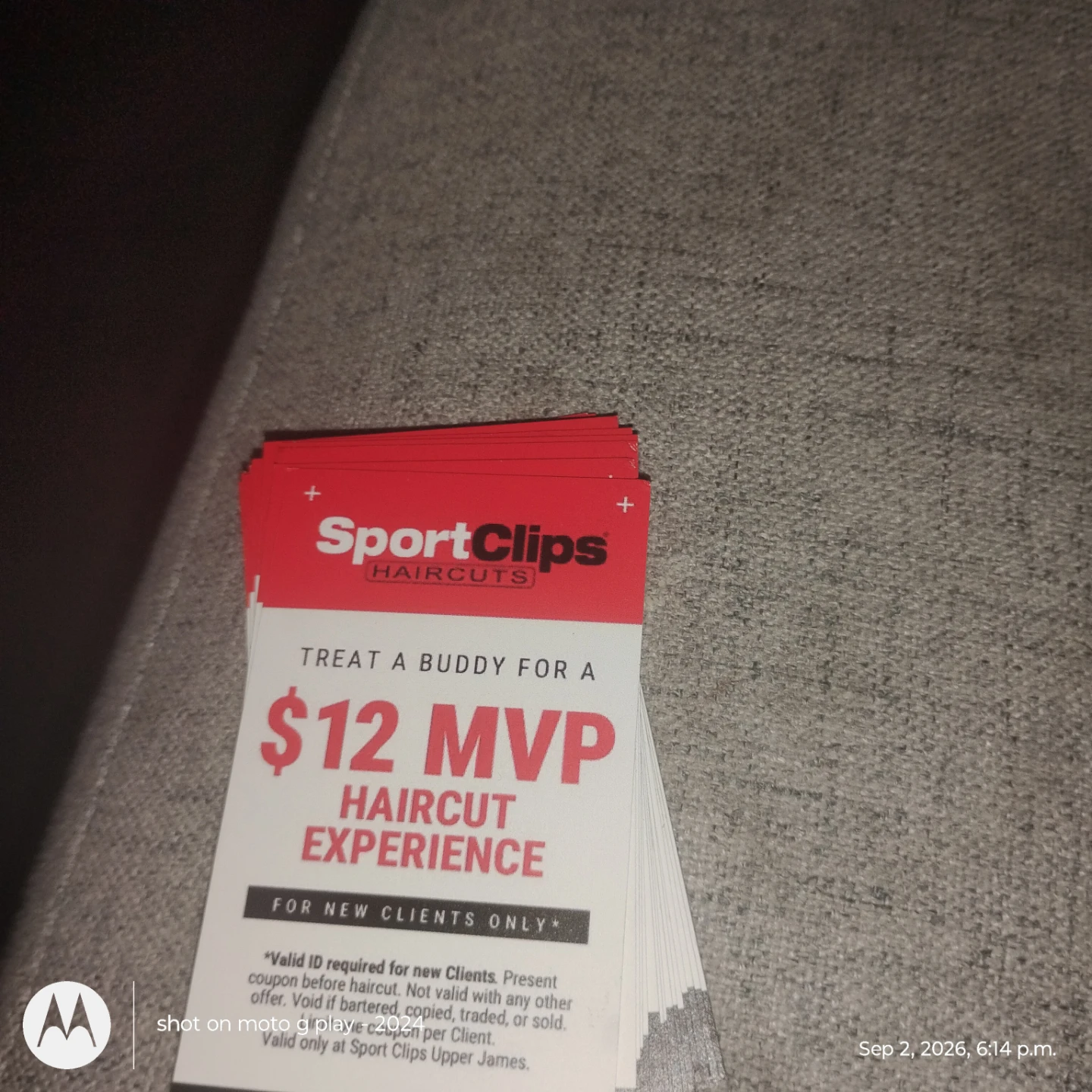 $12 MVP Haircut Experience Coupon for New Clients - Sport Clips