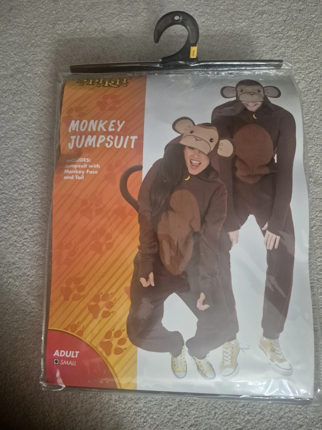 Costume, Monkey Jumpsuit - Adult Small - photo 3