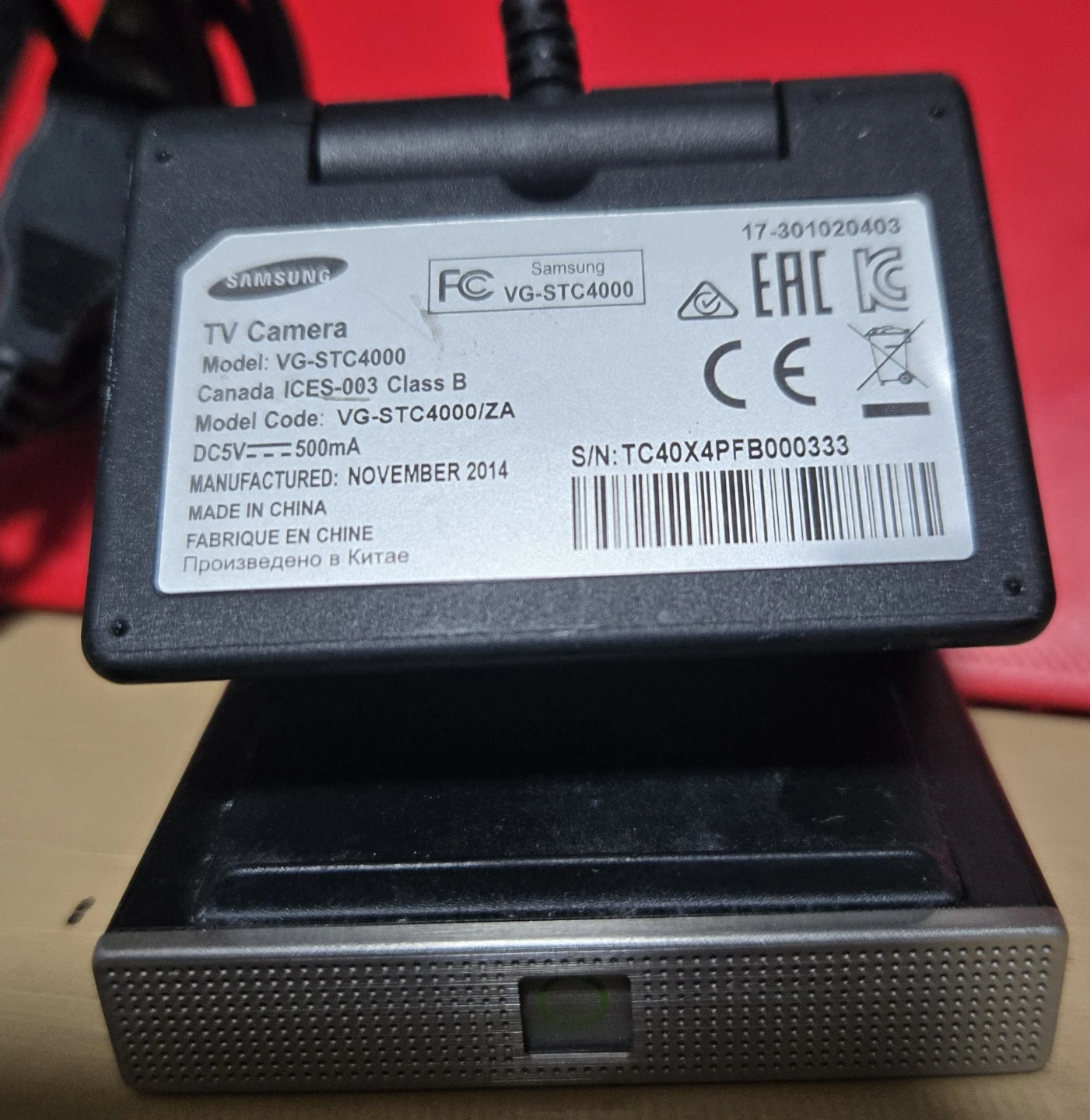 Samsung VG-STC4000 TV Camera - photo 2