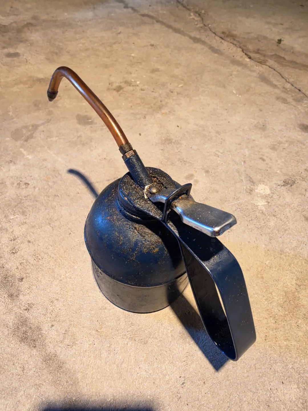 Vintage Metal Oil Can