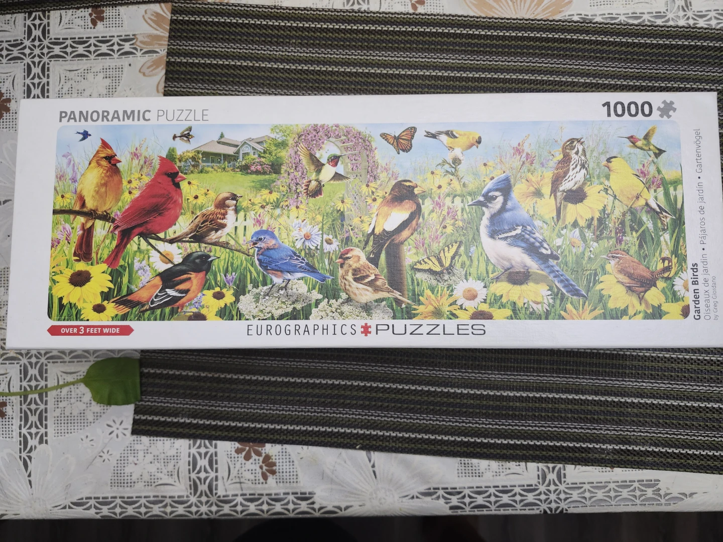 EuroGraphics Garden Birds Panoramic Puzzle 1000 Pieces - photo 2