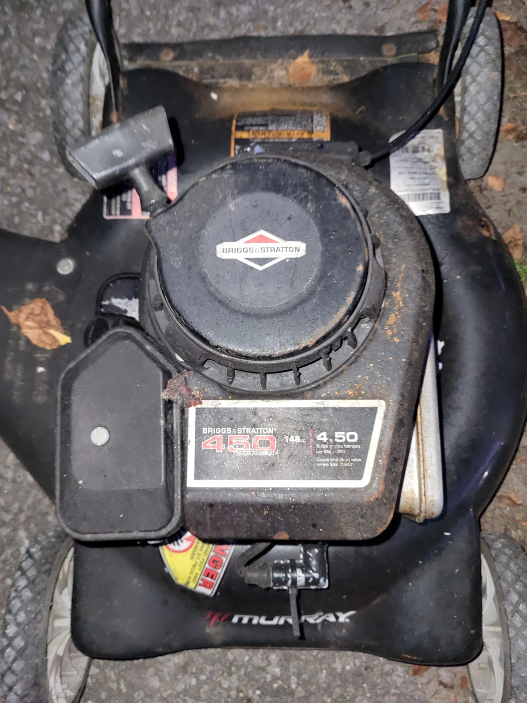 Parts- Murray Lawn Mower with Briggs & Stratton Engine - photo 2