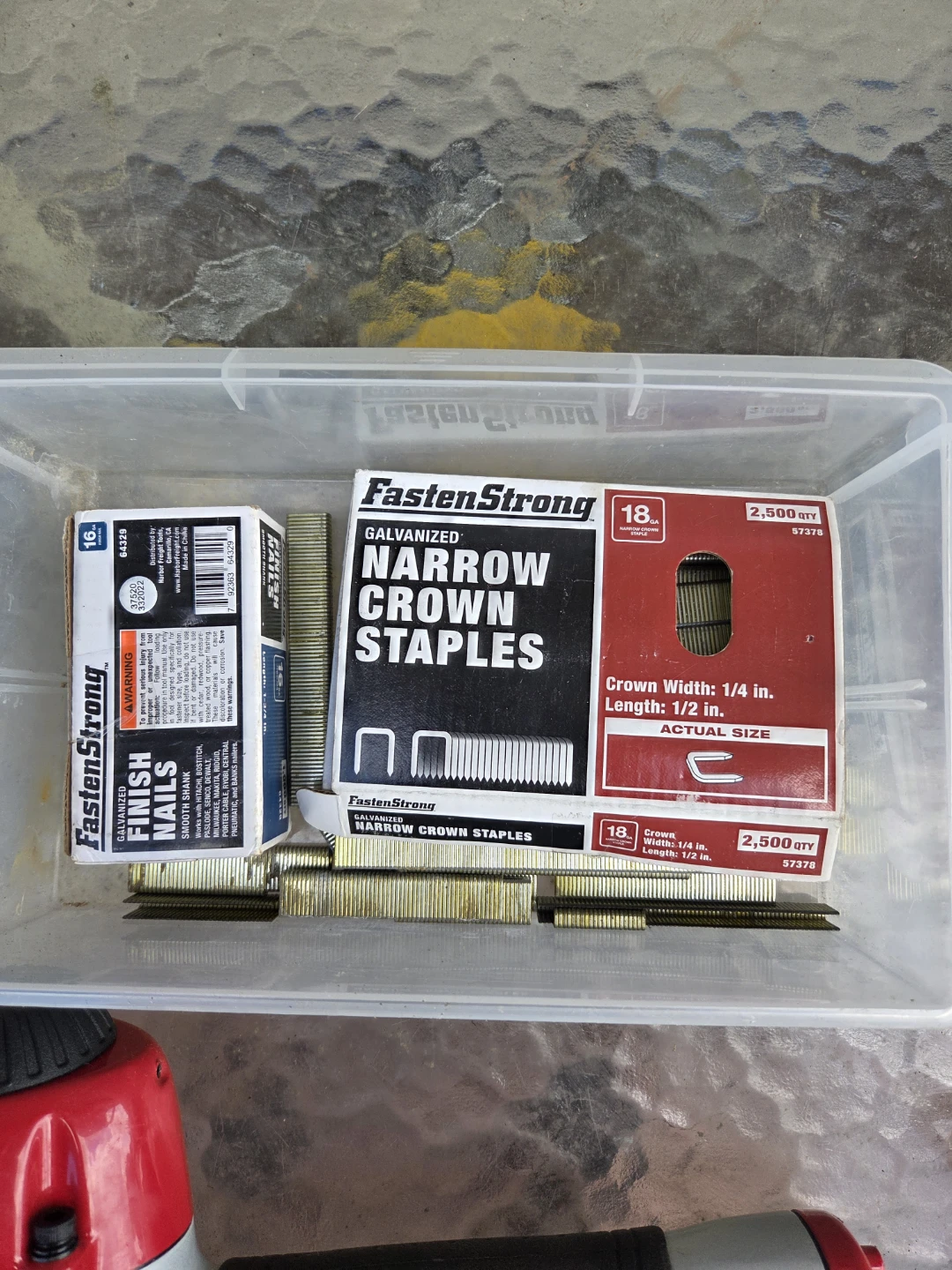 Central Pneumatic 3-in-1 Nailer/Stapler with Fasteners - photo 2