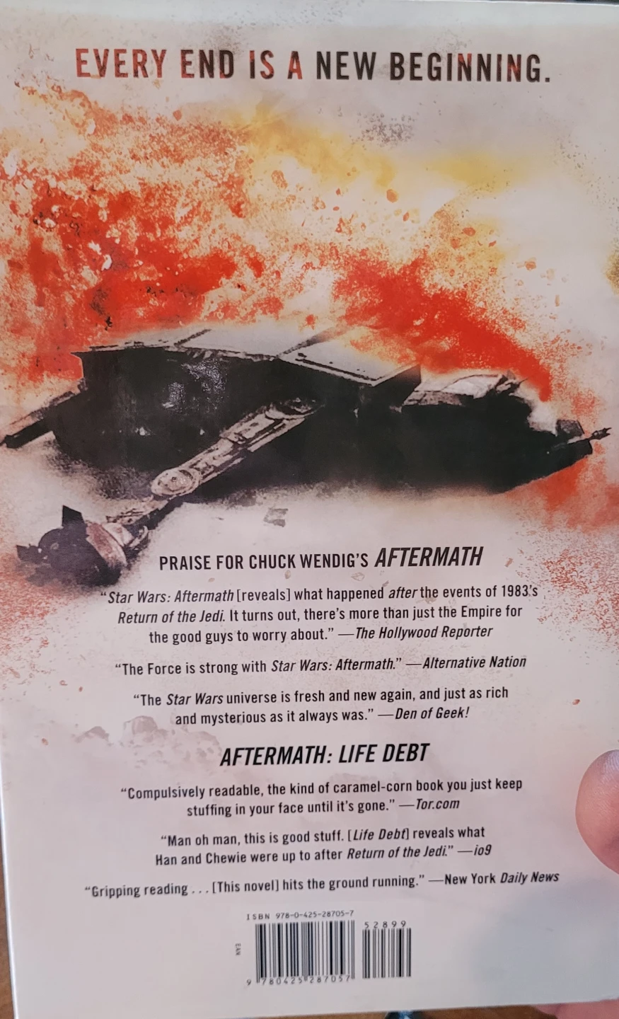 Star Wars: Aftermath - Empire's End ( First Edition + poster) - photo 2
