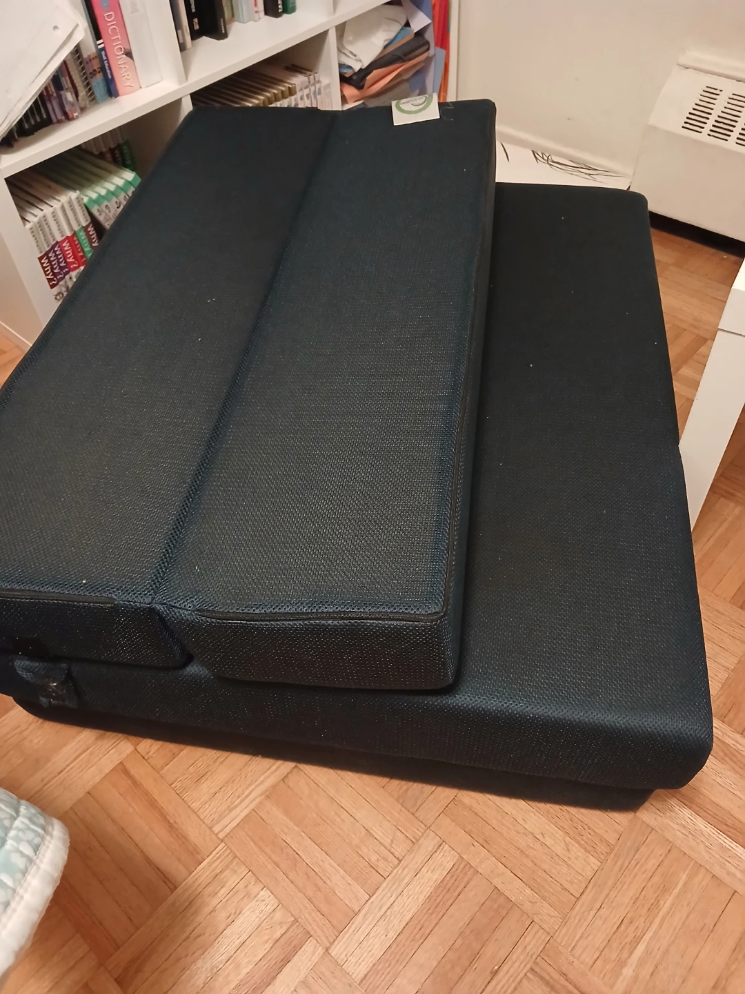 Dark Grey Tri-Fold Foam Mattress - photo 3