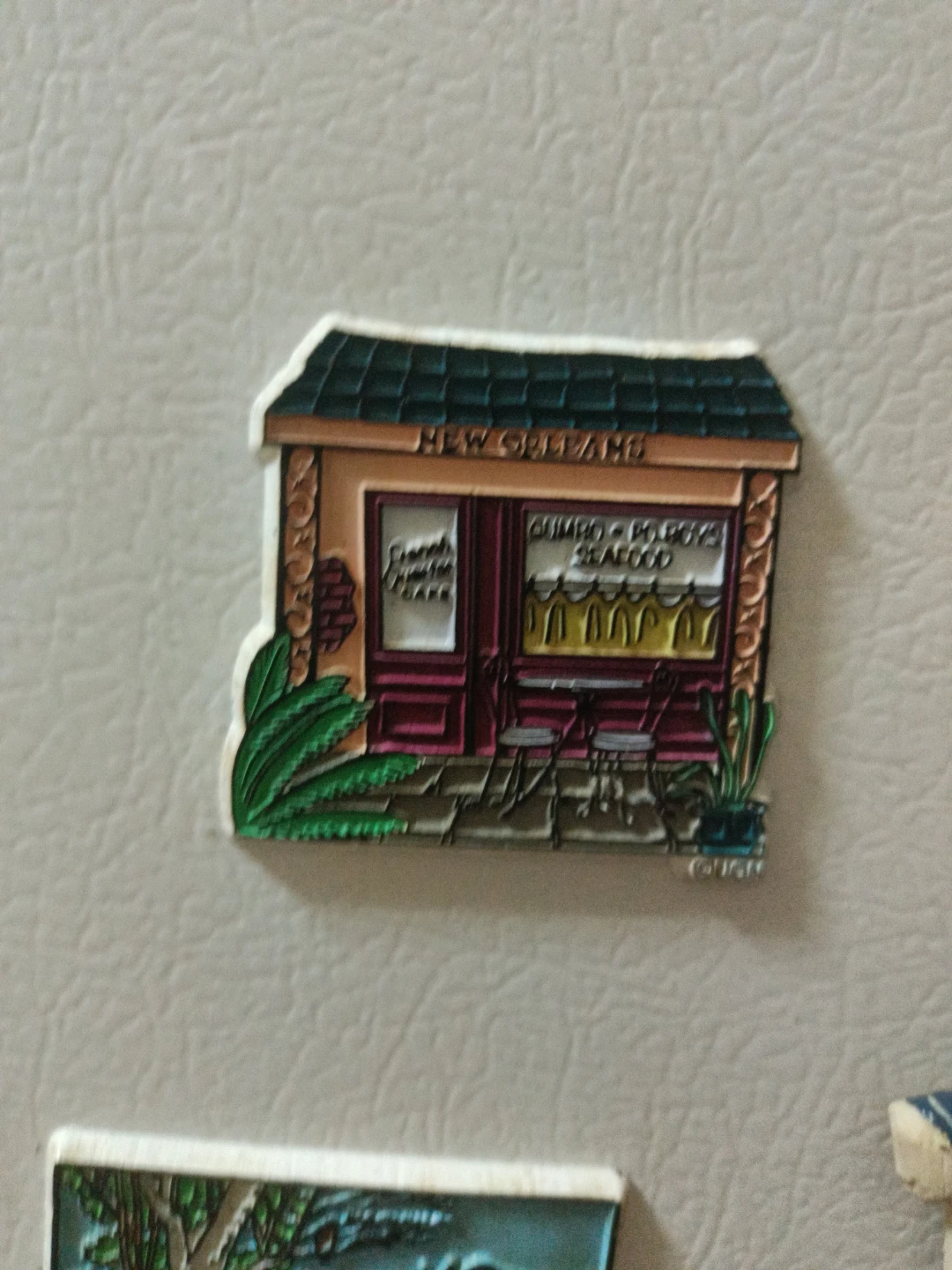 New Orleans Cafe Souvenir Magnet🏈