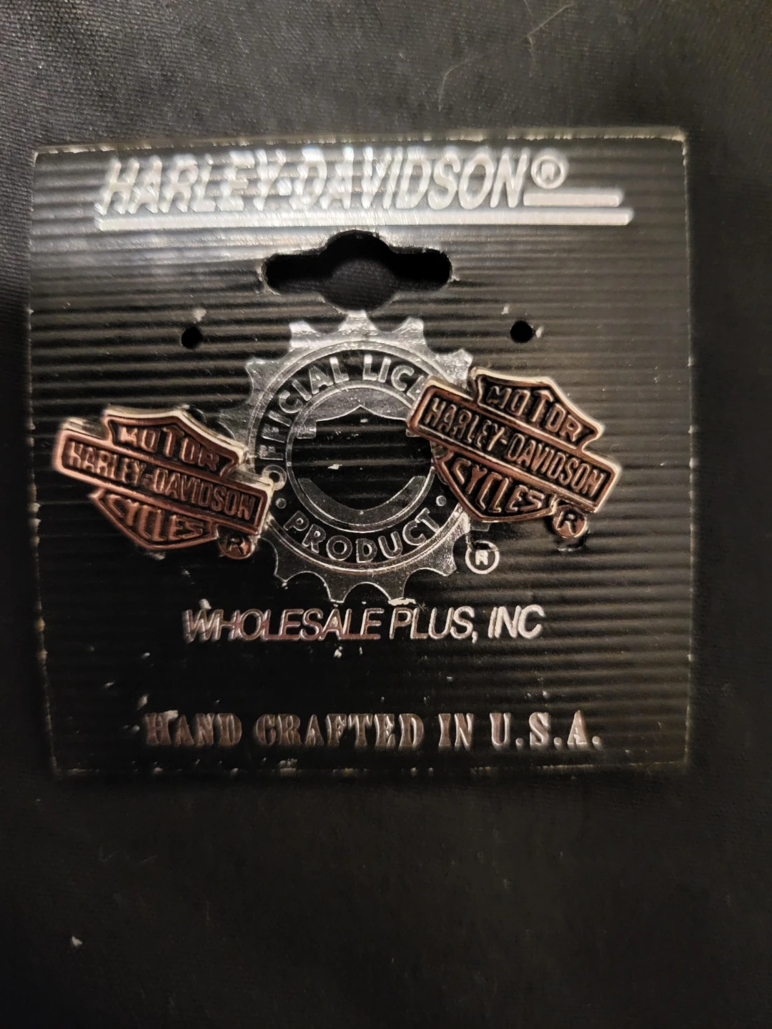 Harley-Davidson Bar & Shield Logo Earrings