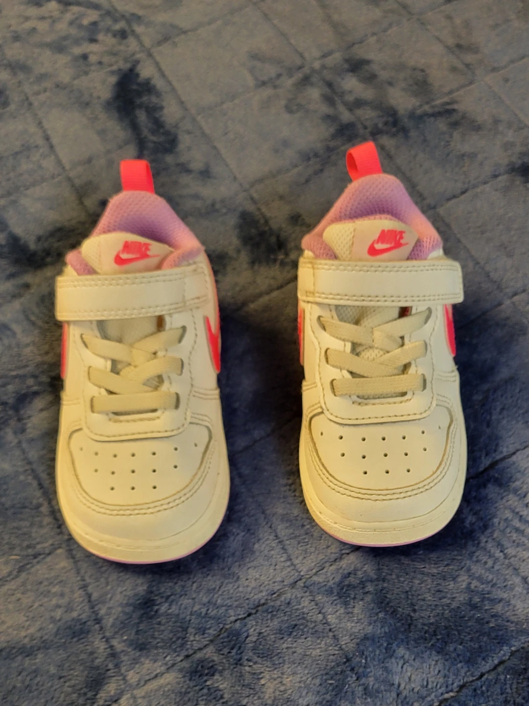 Nike Toddler Shoes White/Pink Size 6C - photo 2