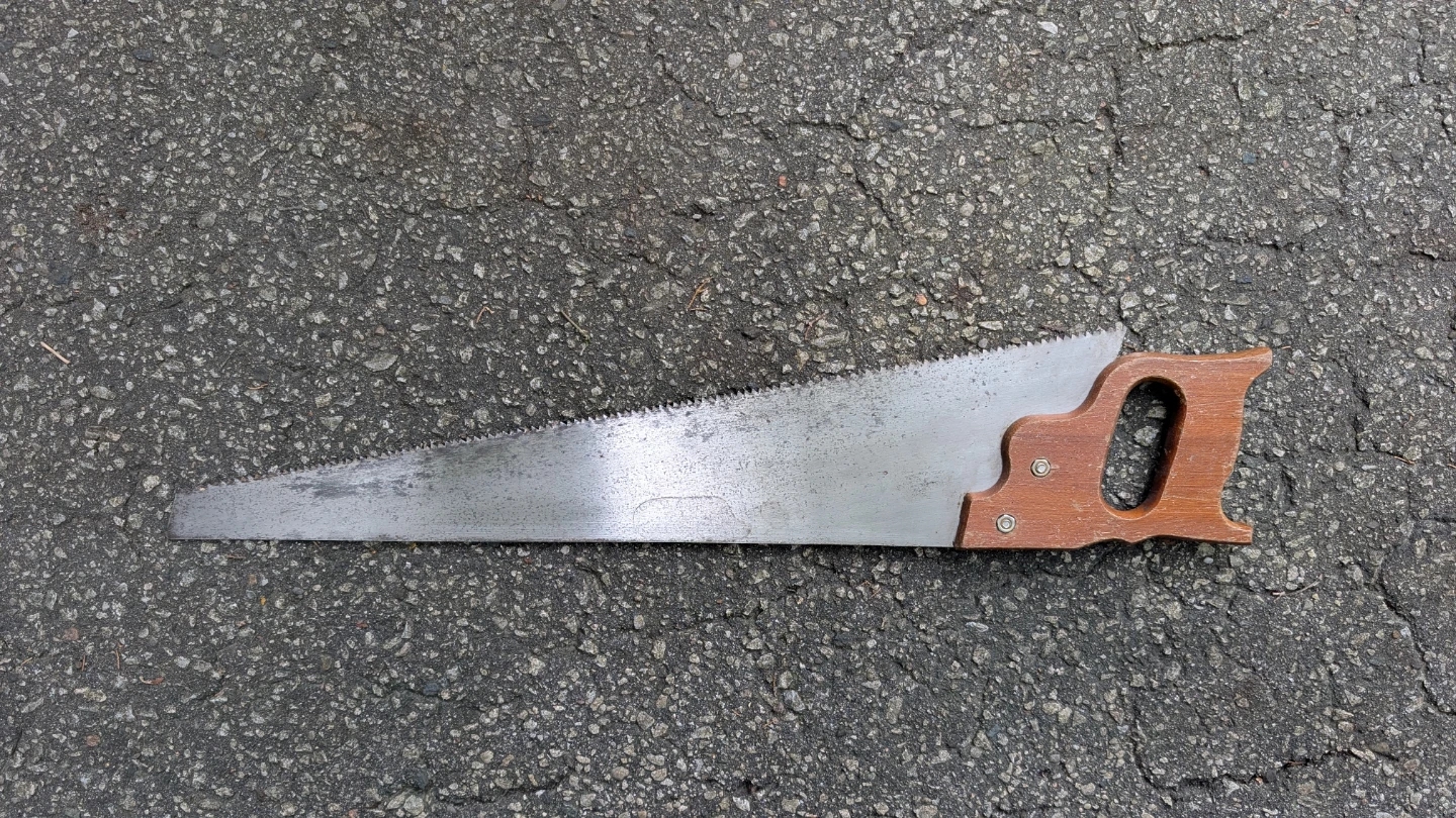 Vintage Hand Saw