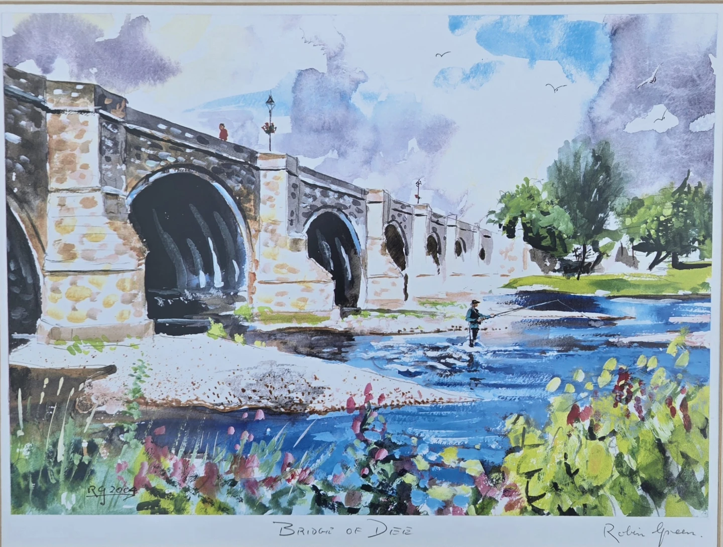 Robin Green 'Bridge of Dee' Framed Art Print - photo 2