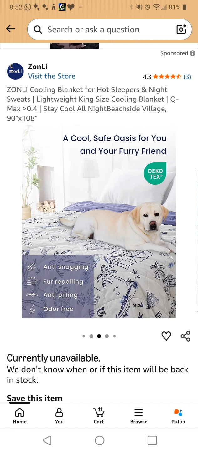 🧡BRAND NEW KING SIZE BEACH THEMED COOLING BLANKET - photo 3