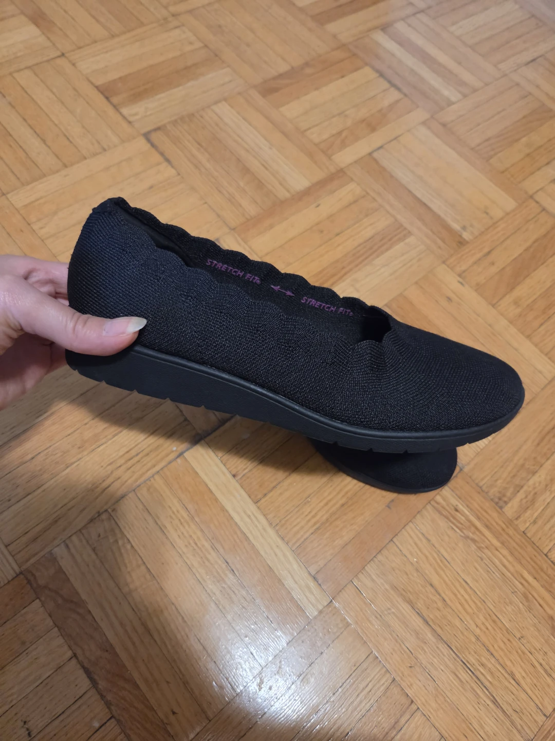 Skechers Stretch Fit Black Flats - photo 2