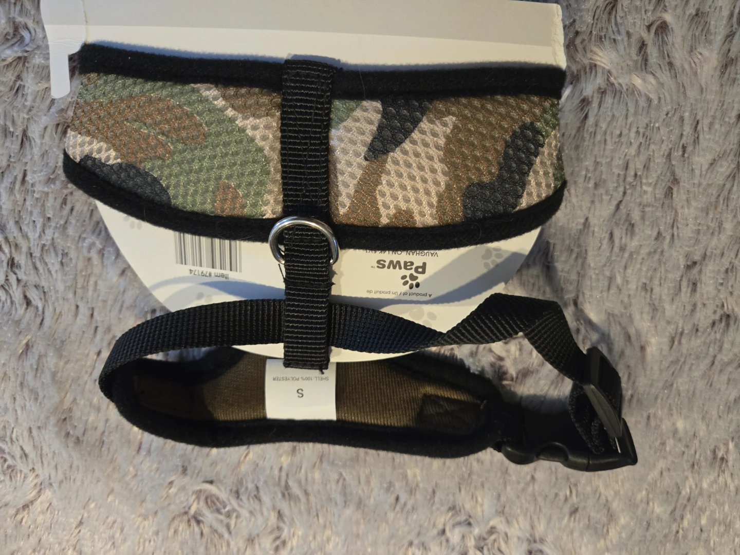 Paws Camo Dog Harness - Small - photo 2