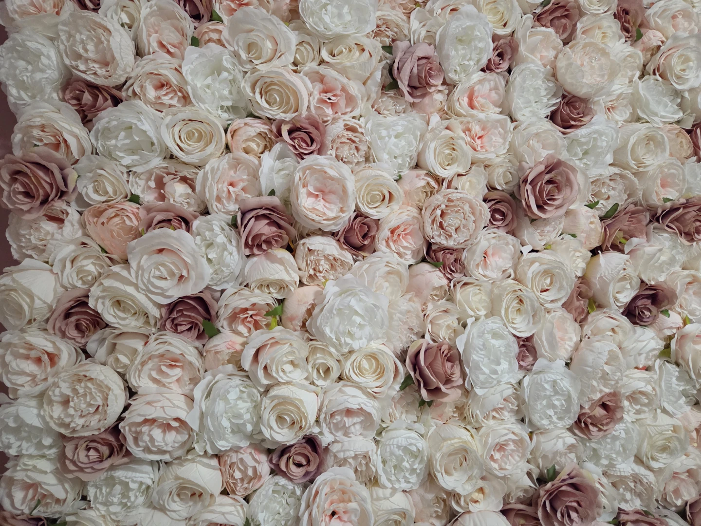 Artificial Flower Wall Backdrop