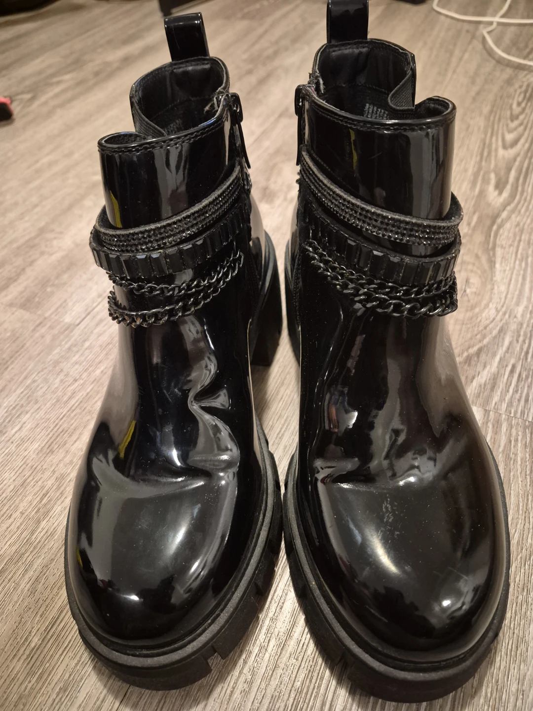 Torrid black ankle boots