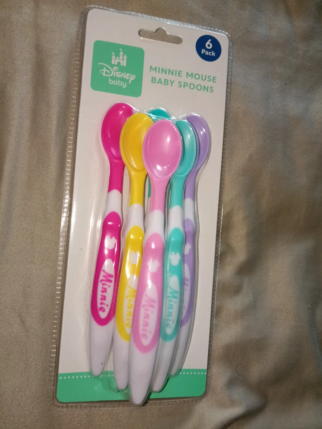 Disney Baby Minnie Mouse Spoon 6-Pack