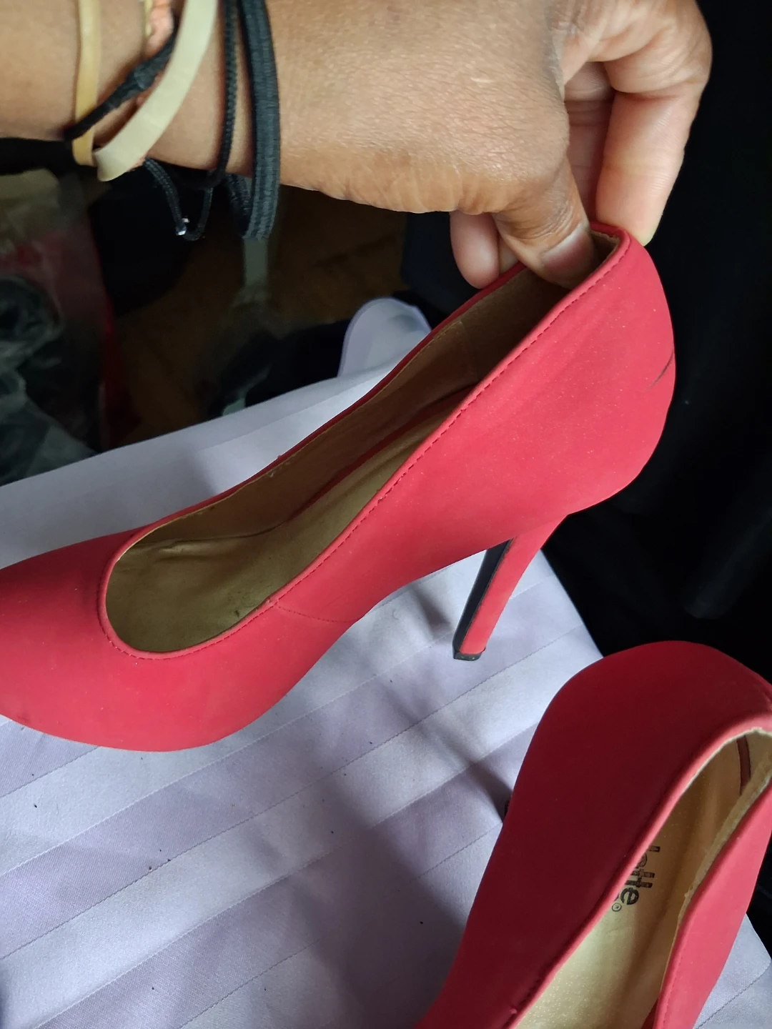 Charlotte Russe Red High Heels - photo 4