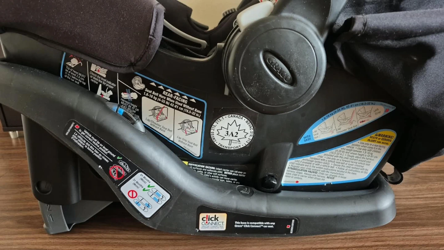 Graco Sunridge 35 Lite LX baby car seat with base - photo 5