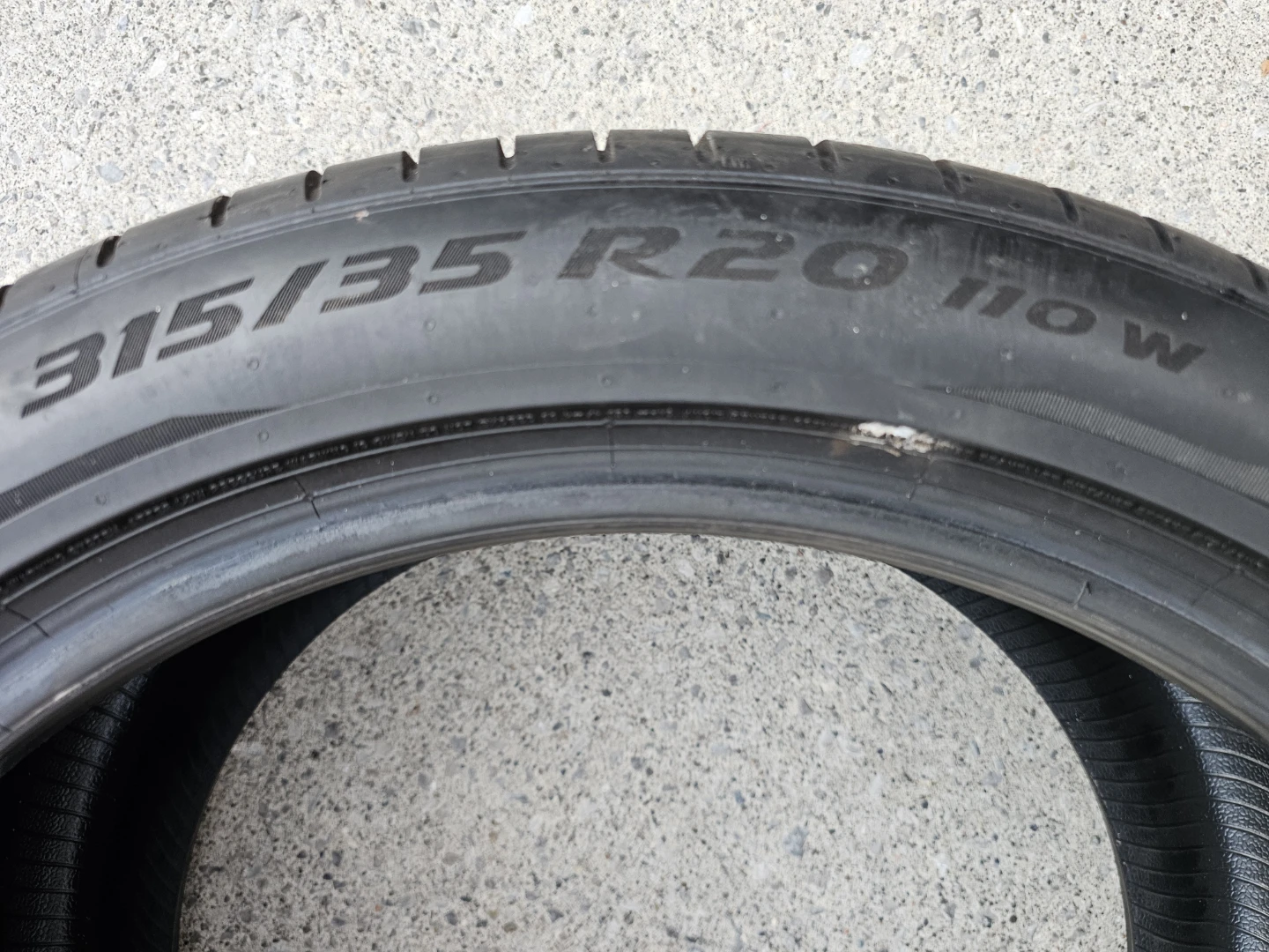 315/35 R20 PIRELLI P ZERO SUMMER TIRE (1 ONLY) - photo 5