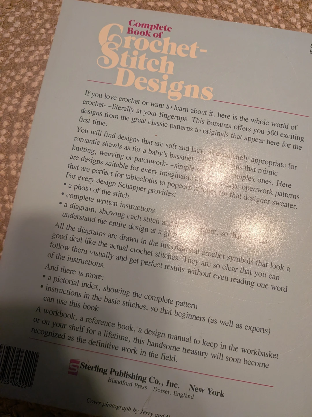 Complete Book of Crochet-Stitch Designs by Linda P. Schapper - photo 2