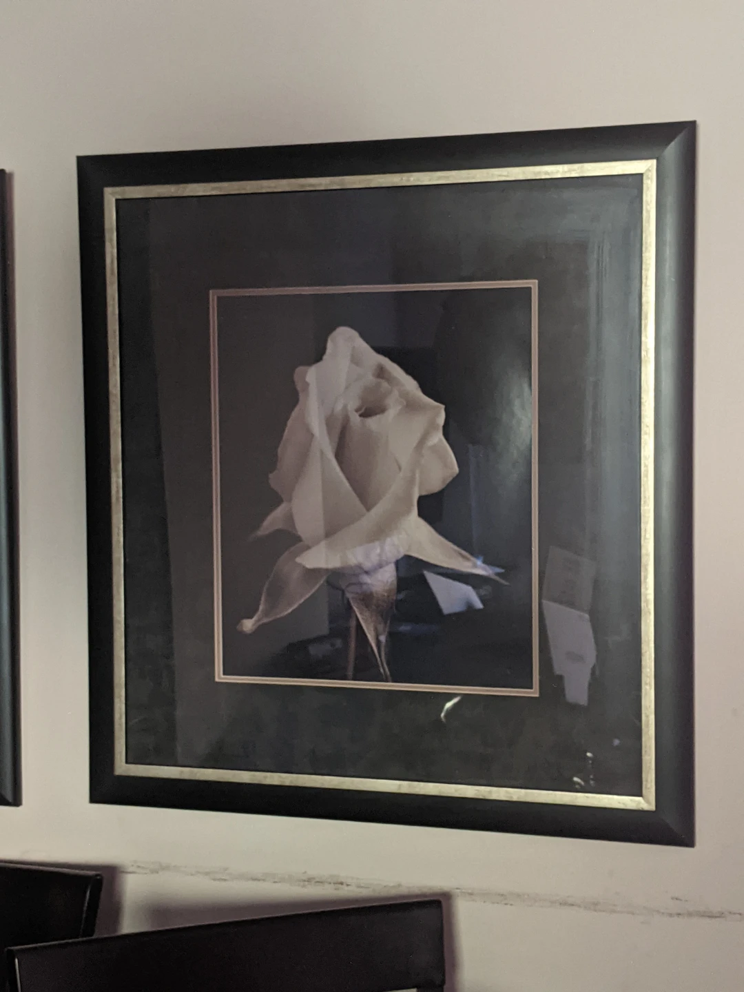 Set of Two Framed Rose Prints - photo 2