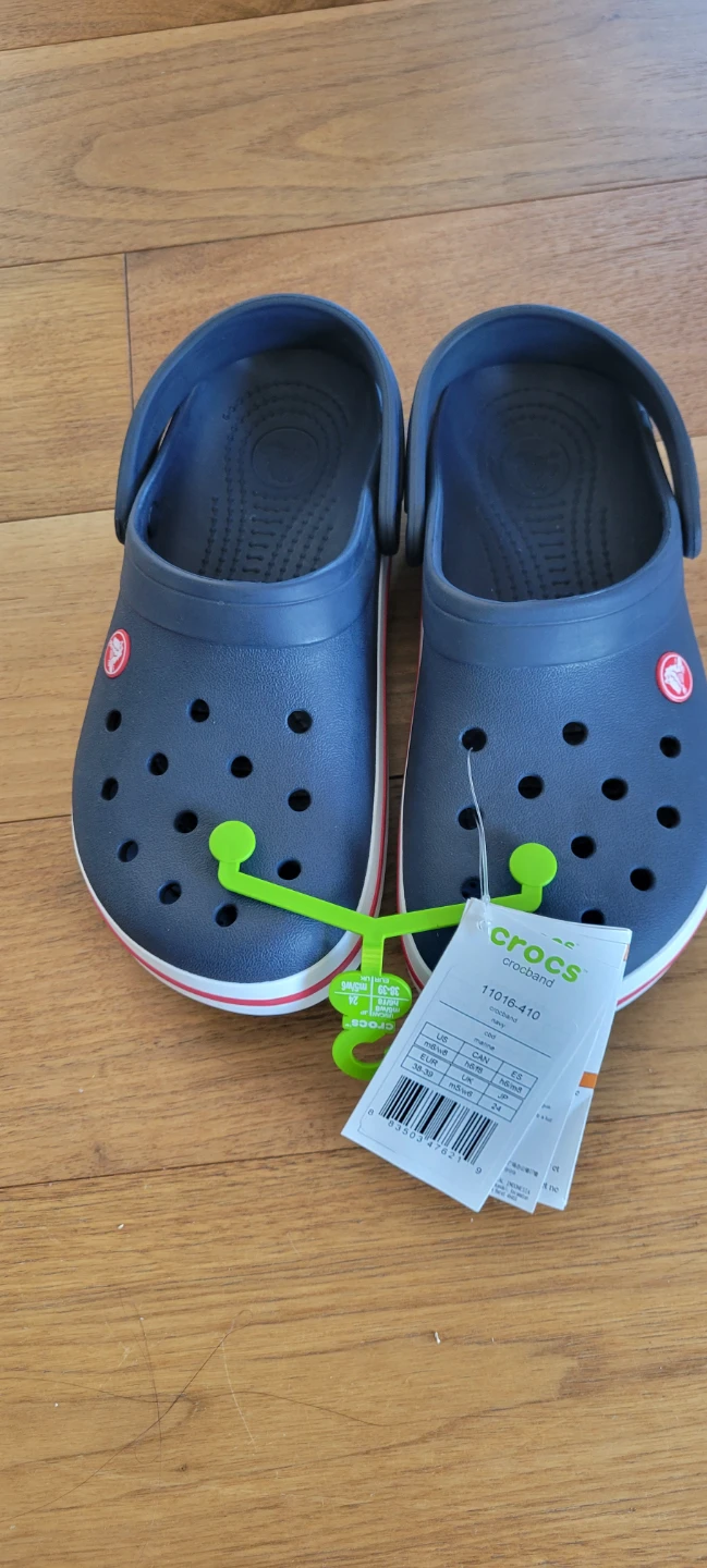 New Crocs Crocband Navy Clogs