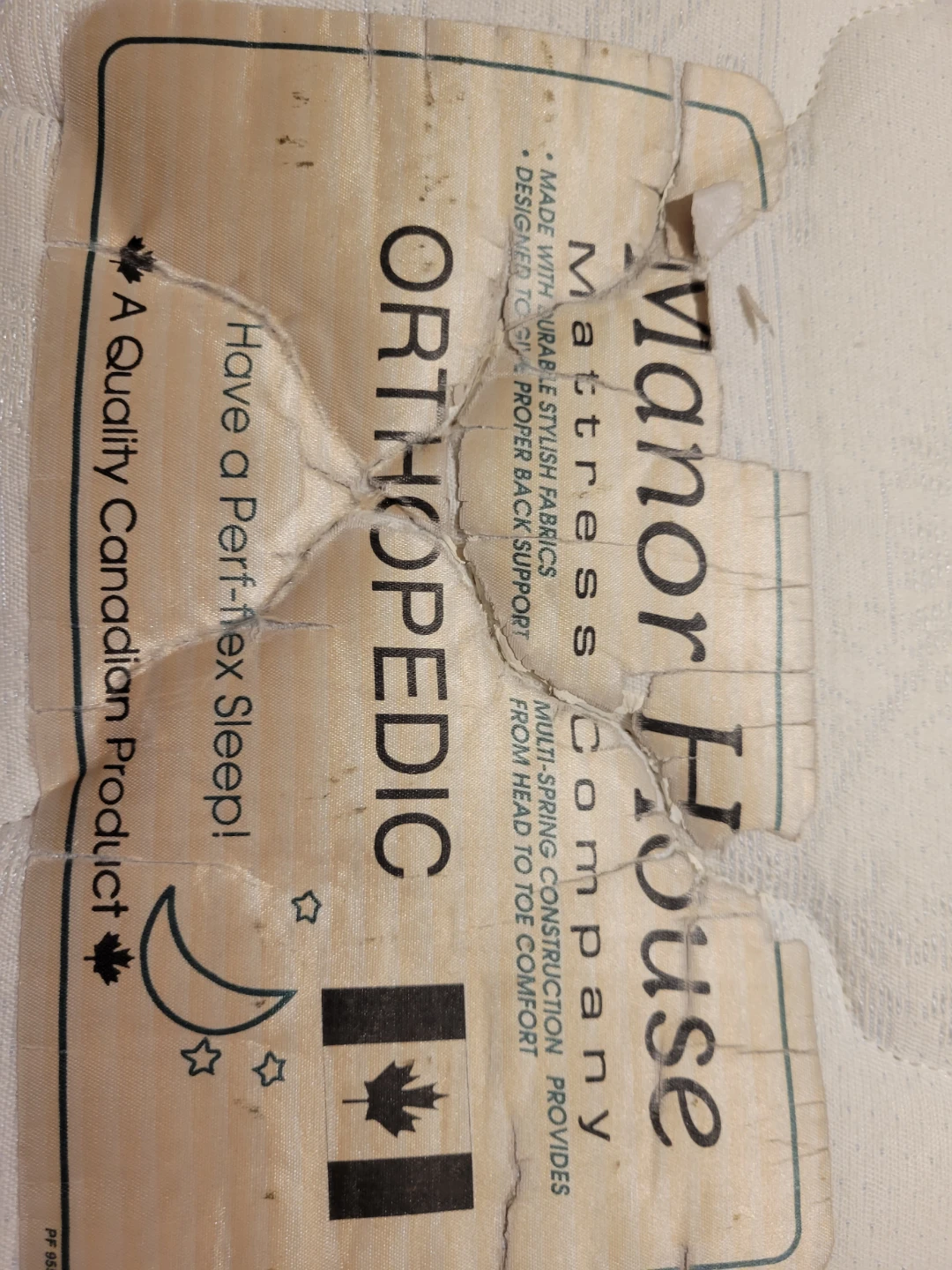 Manor House Orthopedic Twin Mattress - photo 3