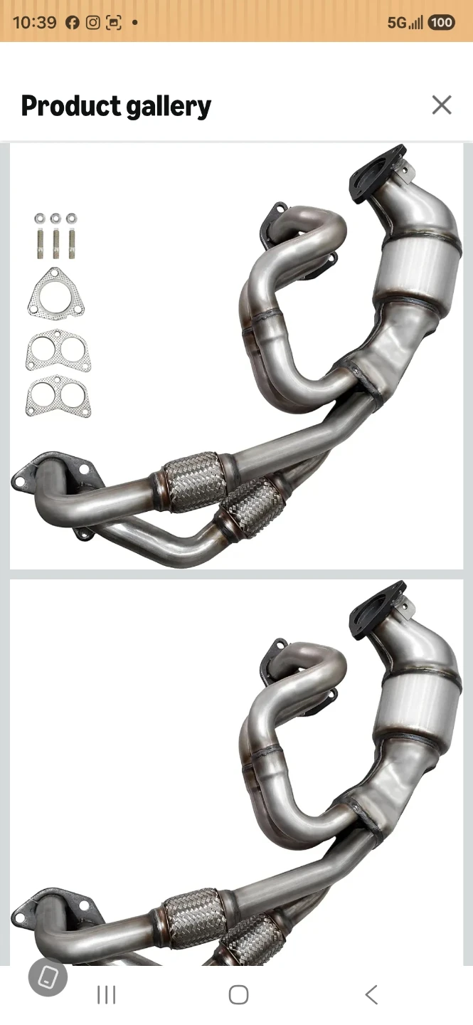 JT Exhaust Catalytic Converter for Subaru 2.5L - photo 2