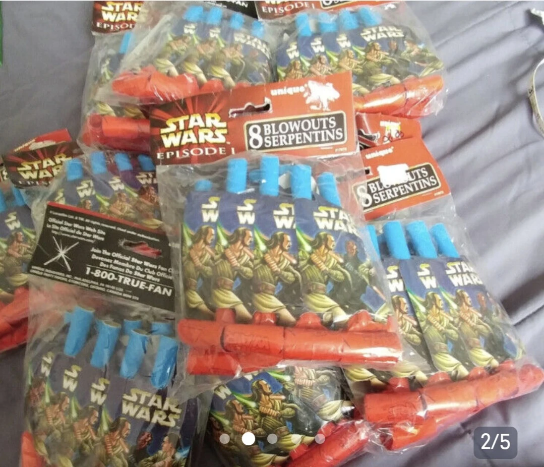 Star Wars Party Blowouts noismakers