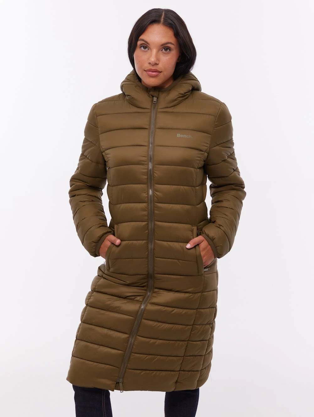 Bench Long Puffer Jacket - Size S (but fits like an XS)