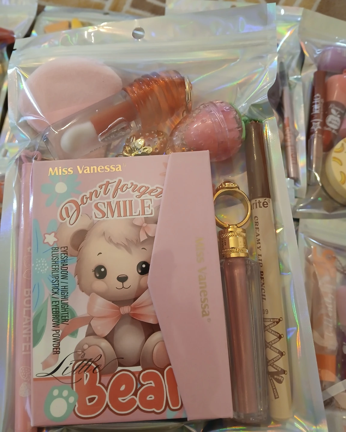 Assorted Makeup Beauty Cosmetic Gift Bag Set