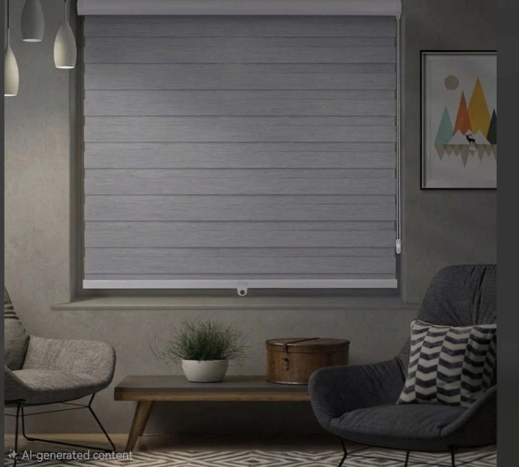 New, Cordless Zebra Roller Blinds (light in or blocked) - photo 4