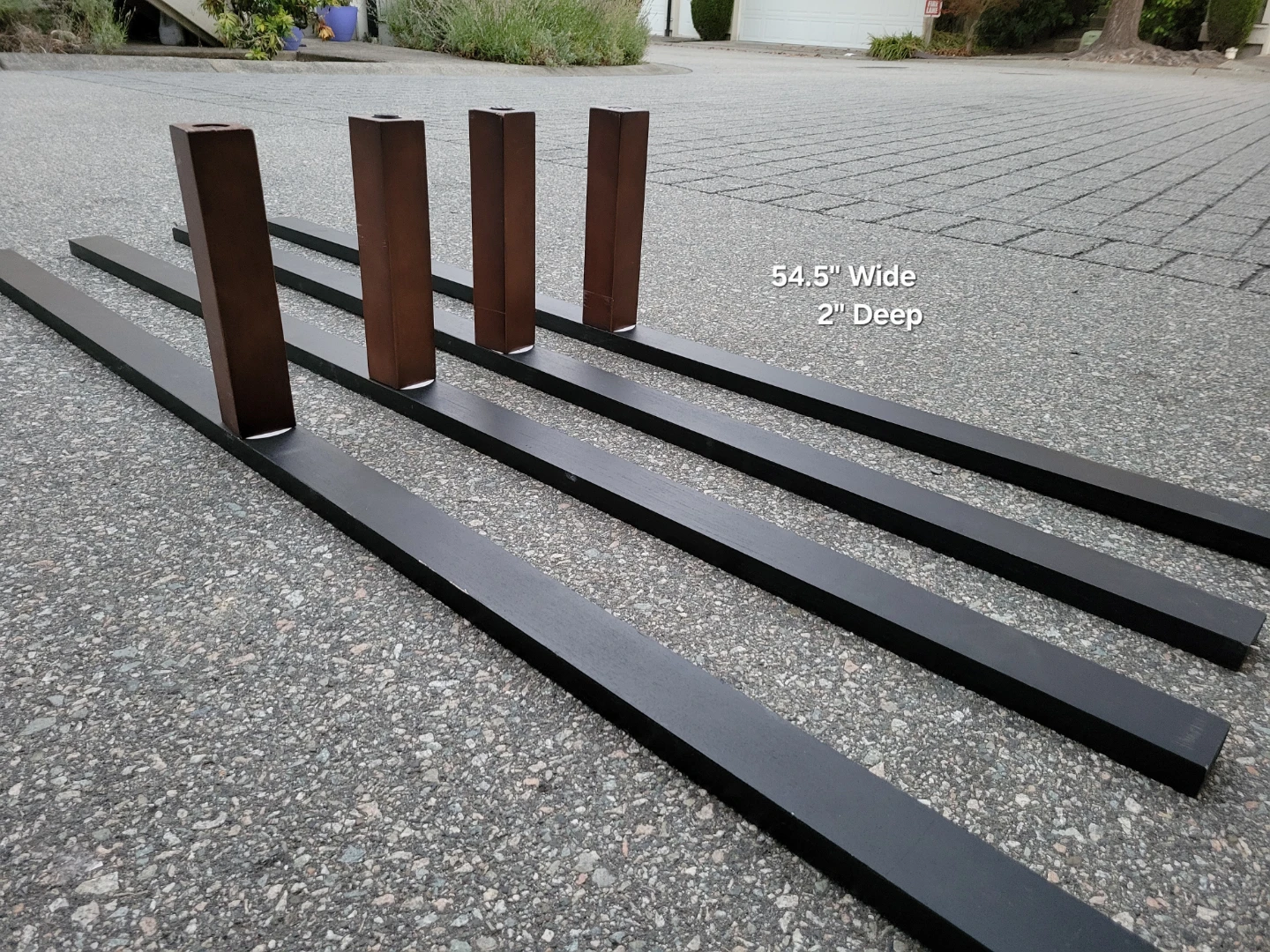 Full / Double Size Wooden Bed Frame Support Slats. - photo 3