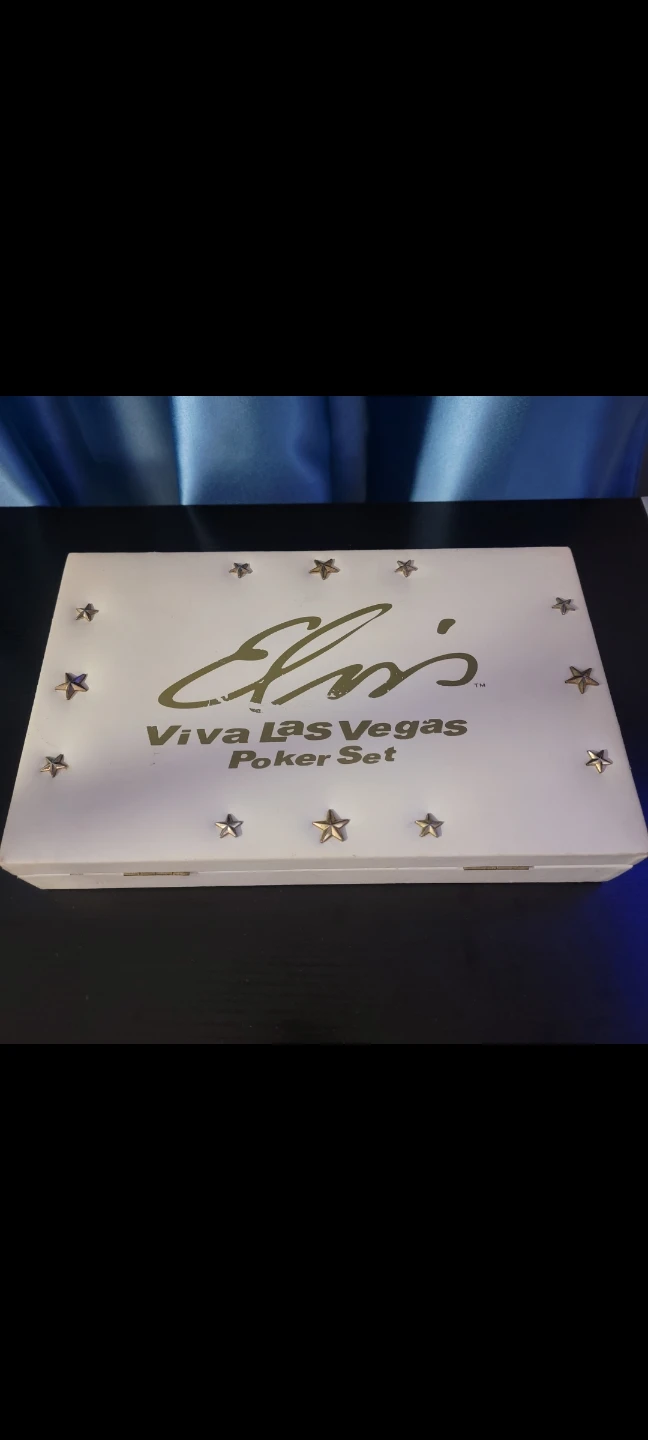 Elvis Presley Viva Las Vegas Poker Set