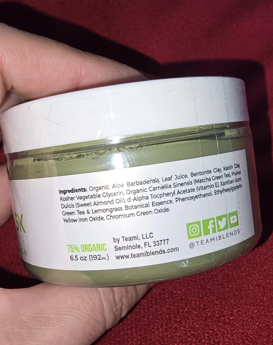 Teami Detox Mask Green Tea Blend - photo 2