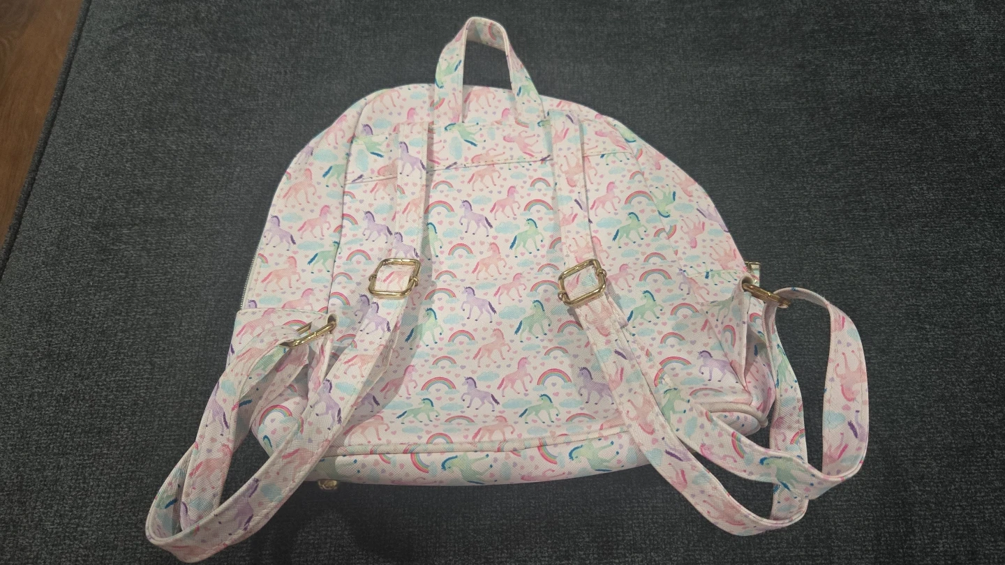 Unicorn Rainbow Backpack purse - photo 2
