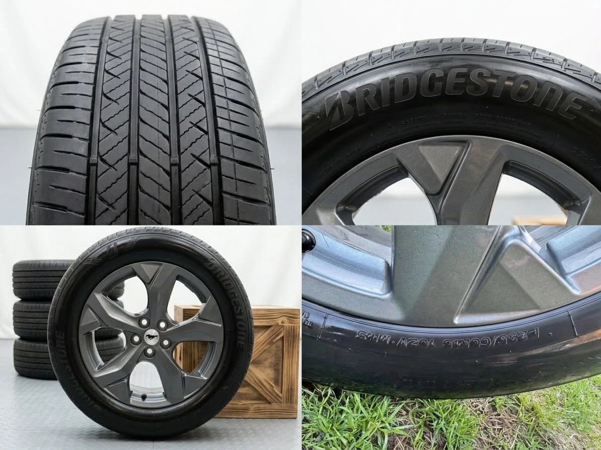 18" OEM Ford Mustang Mach-E Wheels & Bridgestone Tires