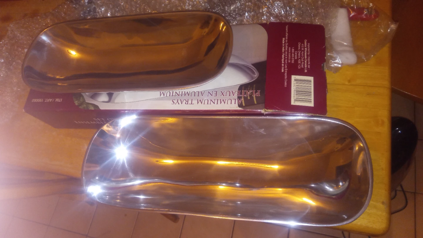 Costco Aluminum Serving Trays (Set of 2)