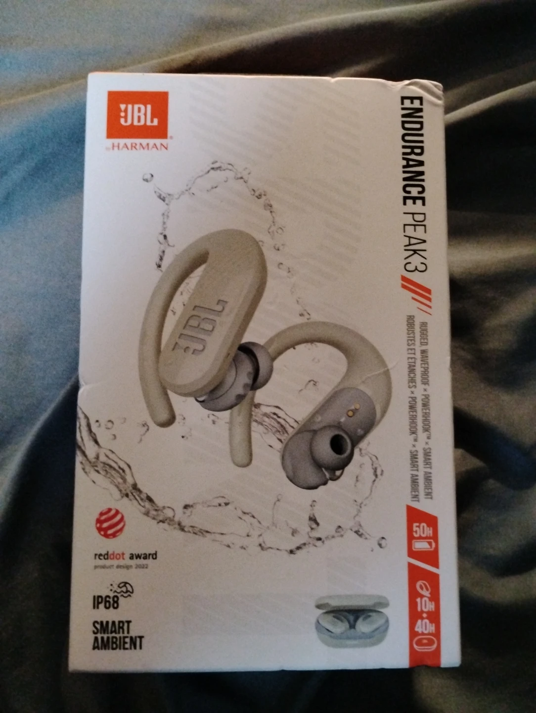 JBL Endurance Peak 3 Wireless Earbuds