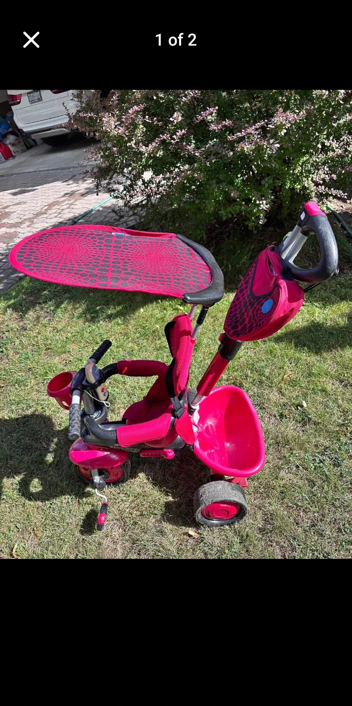 Kids Tricycle with Canopy - photo 2