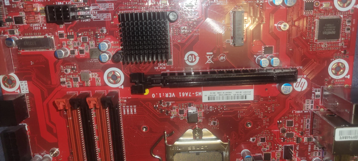 HP Motherboard — MS-7A61 (Z370 Chipset, LGA1151) - photo 3