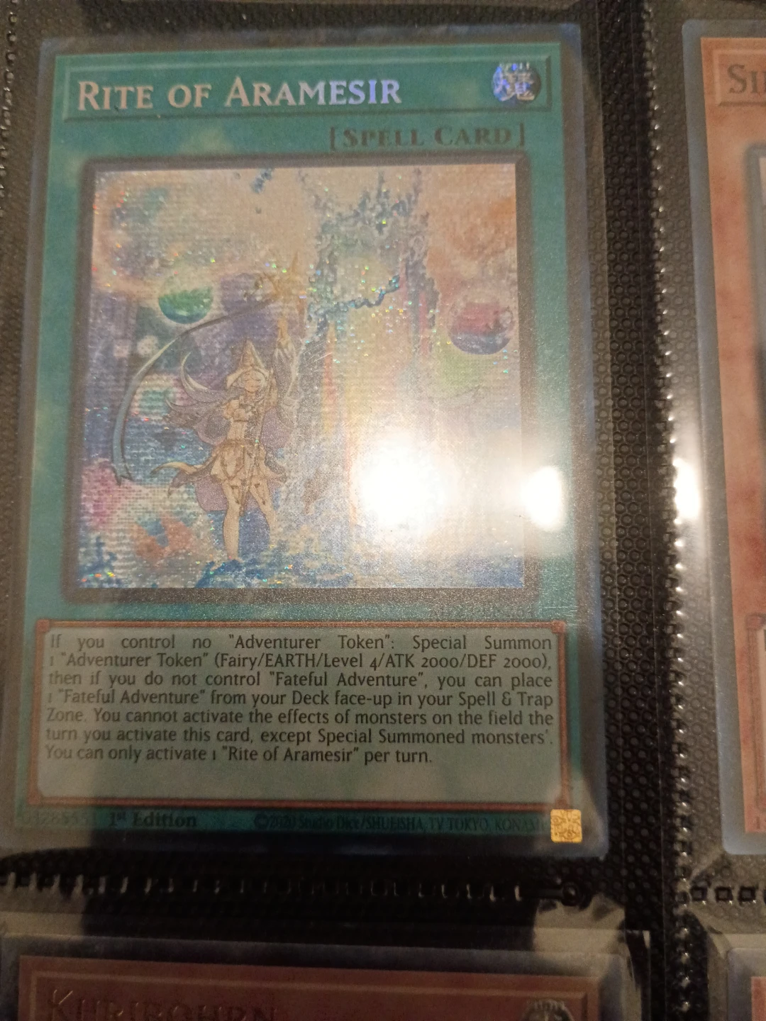Rite of Aramesir Yu-Gi-Oh! Card🏈