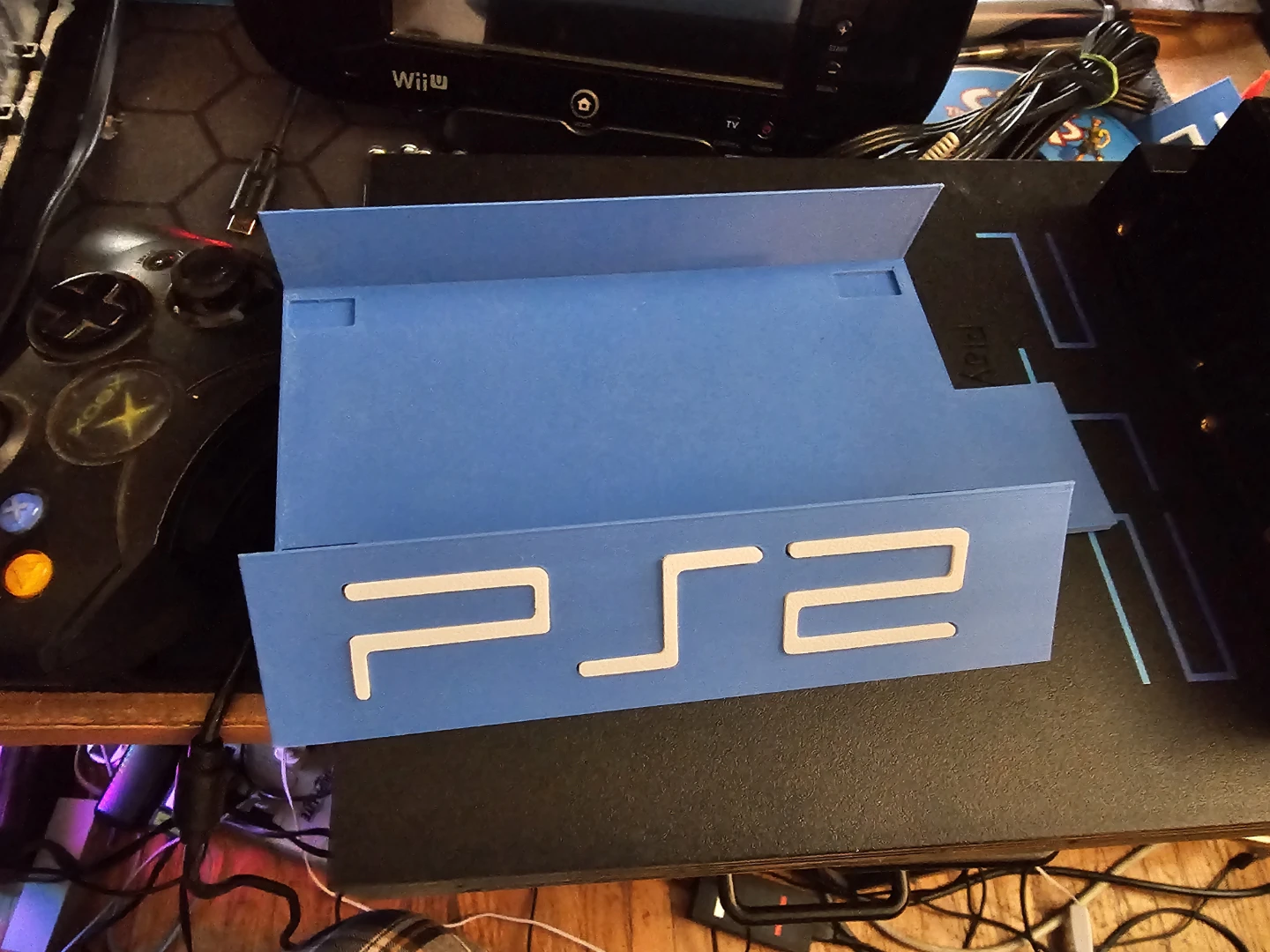 Ps2 fat with 1tb hard drive and controller - photo 5