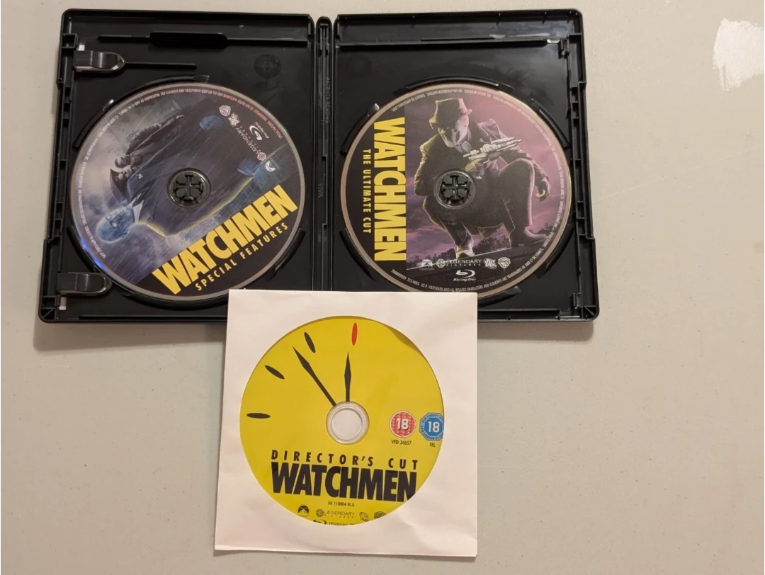 Blu-ray Movie Bundle: Man of Steel, Die Hard, Watchmen - photo 2