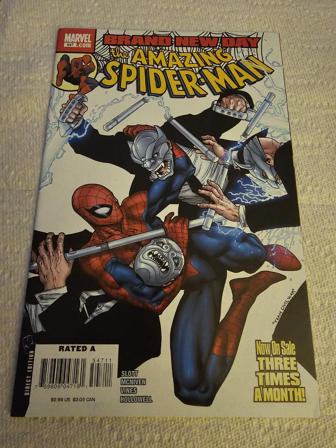 The Amazing Spider-Man #547 Comic Book